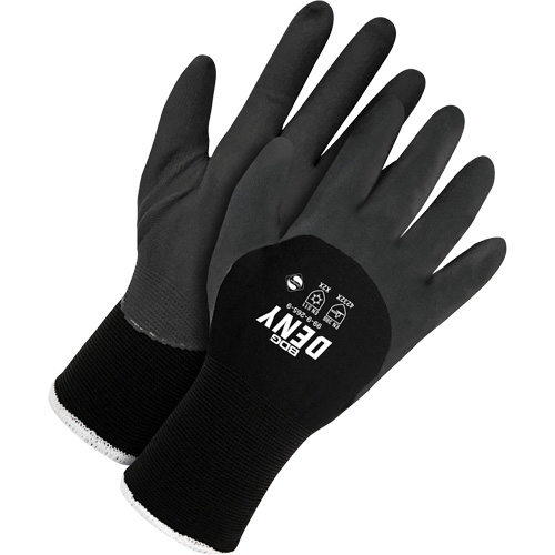Gants synth&eacute;tiques, 10, R&ecirc;vetement Mousse de nitrile, Calibre 15, Enveloppe en Nylon/Acrylique Kelford