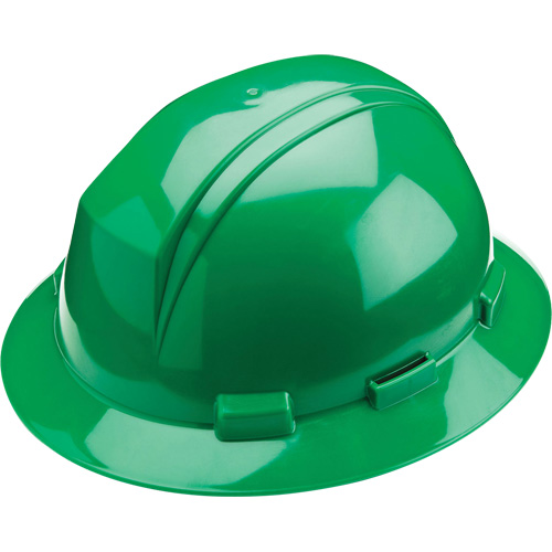 North&reg; Kilimanjaro Full Brim Hardhat, Meets CSA Type 1, Ratchet Suspension, Non-Vented Kelford