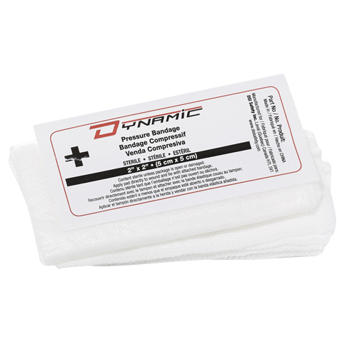 Dynamic Compress Bandage, 2" L x 2" W Kelford