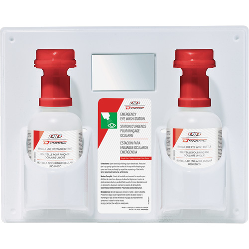 Douche oculaire &agrave; utilisation unique avec solution isotonique Dynamic, Double Kelford