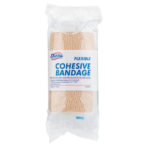 Dukal Bandage, Cut to Size L x 4" W, Class 1, Self-Adherent Kelford