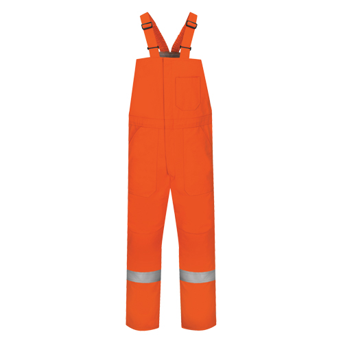 Excel FR&reg; Comfortouch&reg; Deluxe Bib Overalls, Small, Orange Kelford