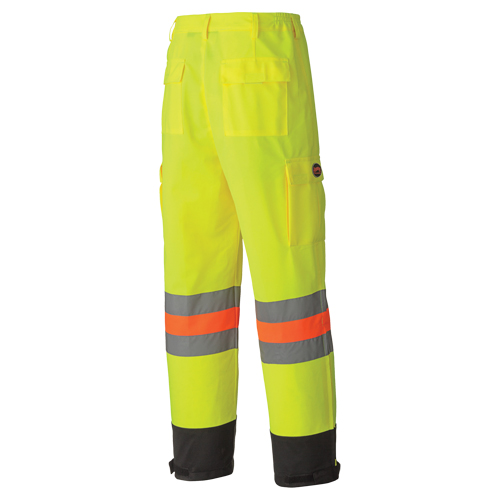 6009 Pantalon de s&eacute;curit&eacute; routi&egrave;re respirant, Polyester, T-petit, Jaune lime haute visibilit&eacute; Kelford
