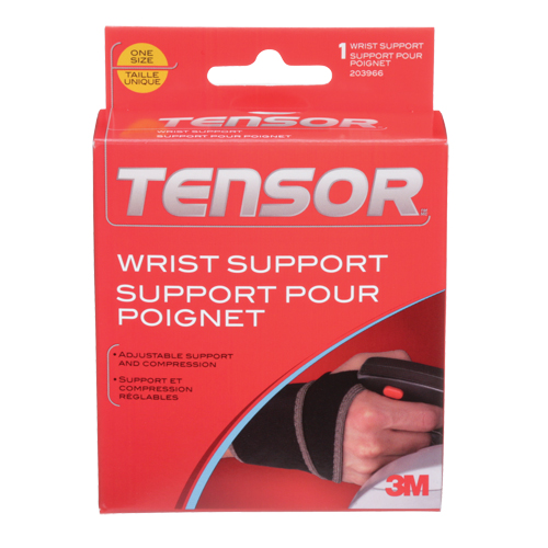 Tensor Wrist Support, Neoprene, One Size Kelford