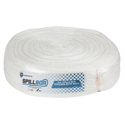 SpillBoa Cubby Kit, Oil Only, 25' L x 5" W, 7 gal. Absorbancy Kelford