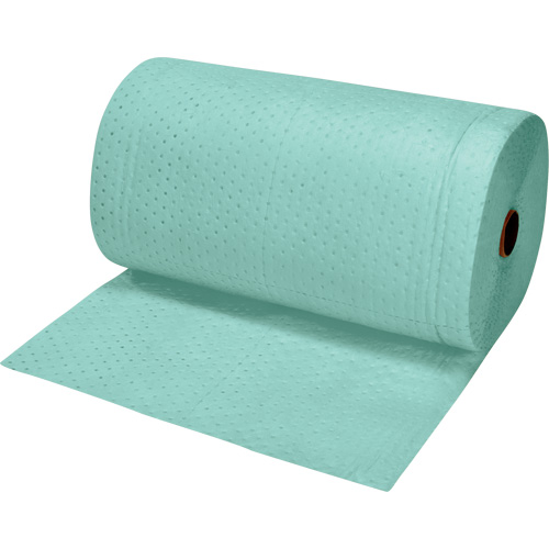 Premium Bonded Sorbent Rolls, Heavyweight, 150' L x 30" W, 50 gal. Absorbancy Kelford
