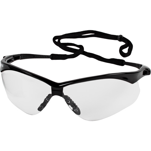 KleenGuard Nemesis Safety Glasses, Clear Lens, Anti-Scratch, ANSI Z87+/Meets/Exceeds CSA Z94.3 Kelford