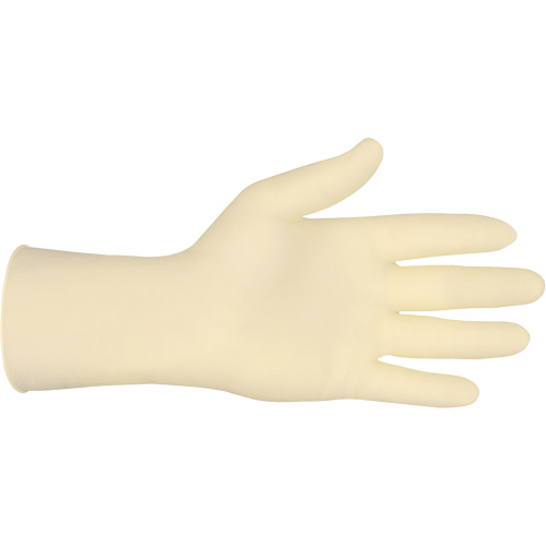 Industrial Grade Gloves, Small, Latex, 5-mil, Powder-Free, White Kelford