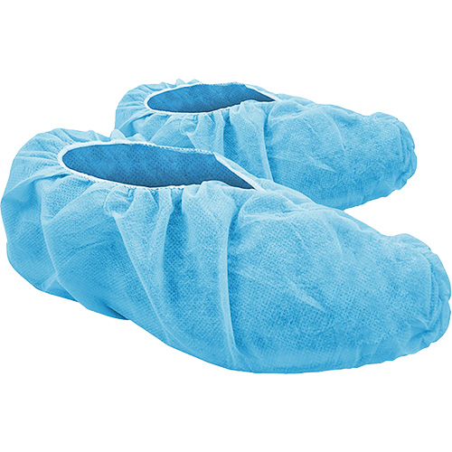 CoverMe Disposable Shoe Covers, Large, Polypropylene, Blue Kelford