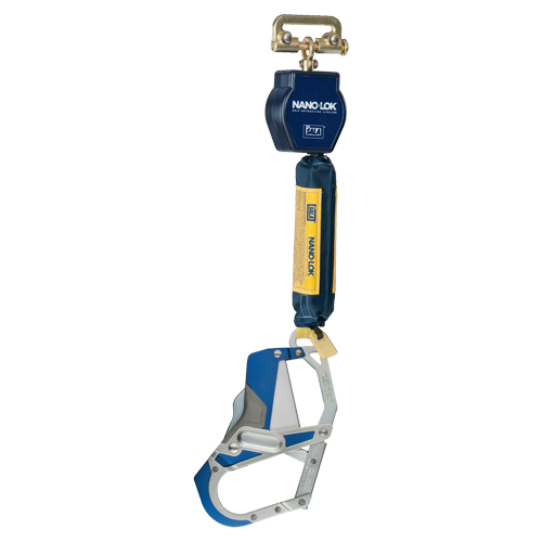 Nano-Lok Self-Retracting Lifeline, 6', Web, Stationary Kelford