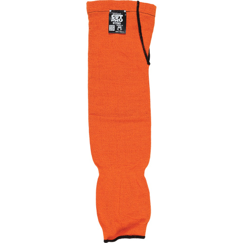 Manches Memphis avec trou pour le pouce, Kevlar, 18", ASTM ANSI niveau A5, Orange Kelford