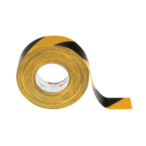 Safety-Walk 600 Series Anti-Slip Tape, 2" x 60', Black & Yellow Kelford