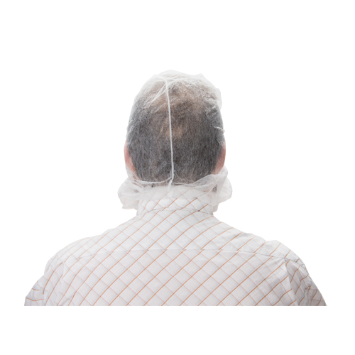 Disposable Hood, Polypropylene, White Kelford