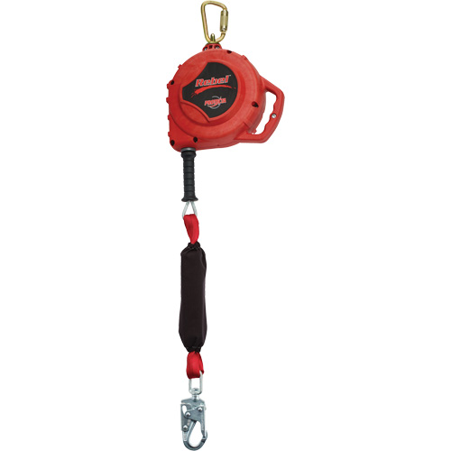 Rebel Self-Retracting Lifeline, 33', Galvanized Steel, Swivel Kelford