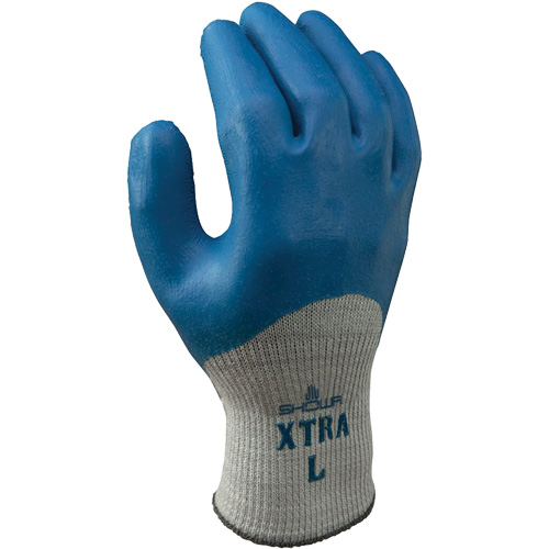 ATLAS 330 Seamless Dipped Gloves, 7/Small, Rubber Latex Coating, 10 Gauge, Polyester/Cotton Shell Kelford