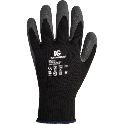Gants polyvalents KleenGuard G40, 7/Petit, R&ecirc;vetement Latex de caoutchouc, Calibre 10, Enveloppe en Polyester/Coton Kelford