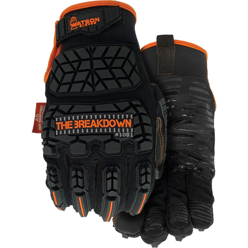 1051 The Breakdown Gloves, Size Small, PVC Coated, Cutshield Shell, ASTM ANSI Level A5/EN 388 Level E Kelford
