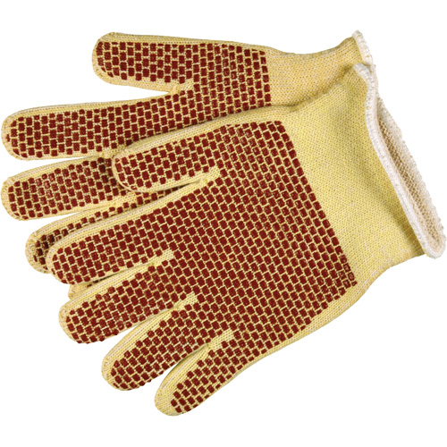String-Knit Gloves, Size Medium, 7 Gauge, Nitrile Coated, Kevlar&reg; Shell, ANSI/ISEA 105 Level 3 Kelford