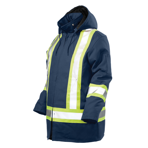 Safety Parka, Navy Blue, Large Kelford