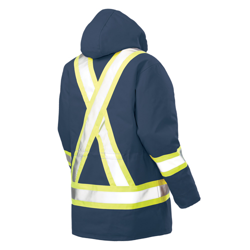 Safety Parka, Navy Blue, Large Kelford