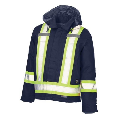 Manteau de s&eacute;curit&eacute;, Bleu marine, Grand Kelford