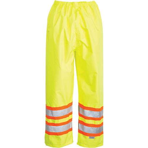 Open Road&reg; Waist Pants, Polyester, Small, High Visibility Lime-Yellow Kelford