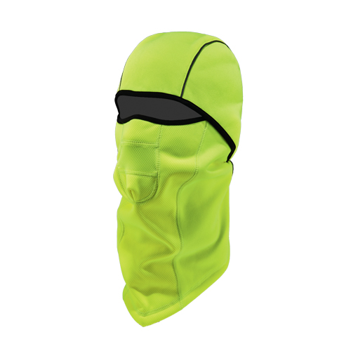 N-Ferno&reg; 6823 Wind-Proof Hinged Balaclava, Fleece, High-Visibility Lime Green Kelford