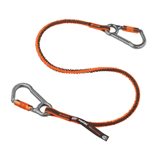 Longe porte-outils verrouillable Squids 3118F(x), Tendeur, Mousqueton double Kelford