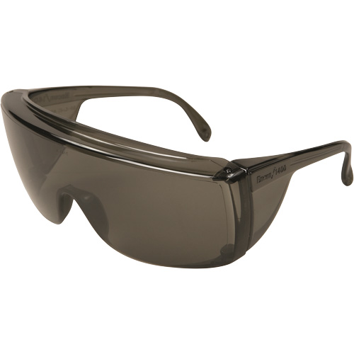 Lunettes de s&eacute;curit&eacute; s&eacute;rie 1400 Veratti Tuff Spec, Lentille Grise/fum&eacute;e, ANSI Z87+/R&eacute;pond ou surpasse la norme CSA Z94.3 Kelford