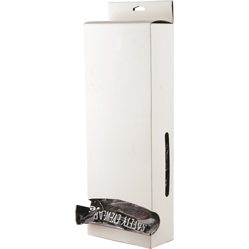 Lunettes de s&eacute;curit&eacute; s&eacute;rie 1400 Veratti Tuff Spec avec boîte distributrice blanche, Lentille Transparent, ANSI Z87+/R&eacute;pond ou surpasse la norme CSA Z94.3 Kelford