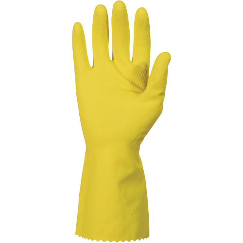 ChemStop Gloves, Size Small/7, 12" L, Latex, Flock-Lined Inner Lining, 12-mil Kelford
