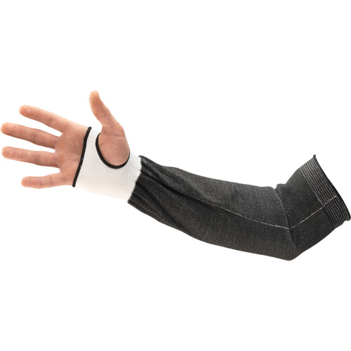 HyFlex&reg; Cut-Resistant Sleeve, HPPE, 12", ANSI/ISEA 105 Level 3, Black Kelford