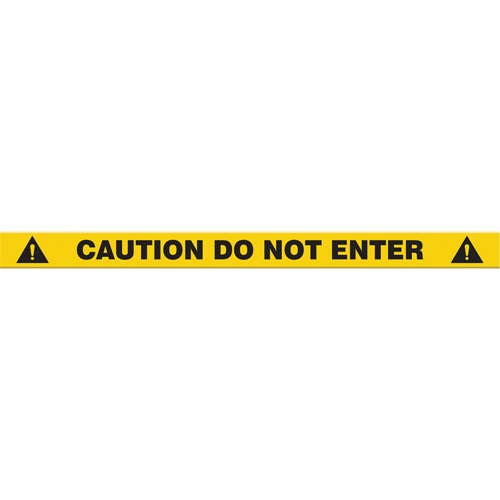 Tough-Mark Heavy-Duty Floor Marking, Rectangle, 48" L x 2" W, Yellow, Polyethylene Kelford
