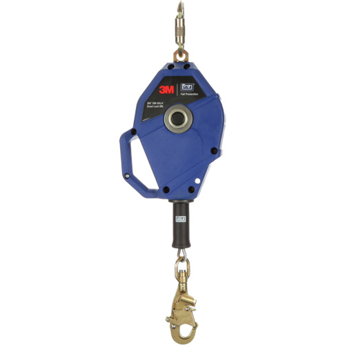 Smart Lock Self-Retracting Lifeline, 20', Galvanized Steel, Swivel Kelford