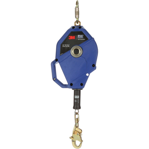 Smart Lock Self-Retracting Lifeline, 50', Galvanized Steel, Swivel Kelford