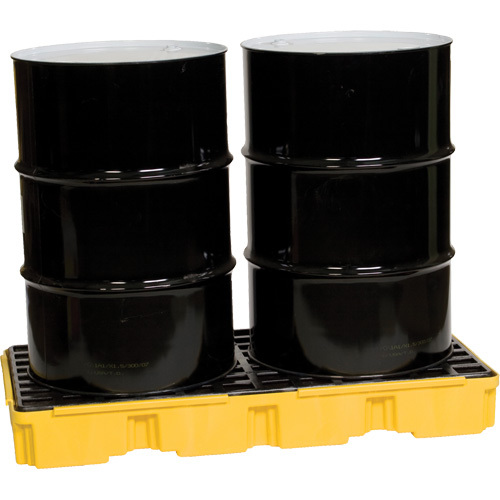 Plateforme de d&eacute;versement modulaire, Capacit&eacute; de d&eacute;versement 30 gal. US, 51,5'' x 26,25" x 6,5" Kelford