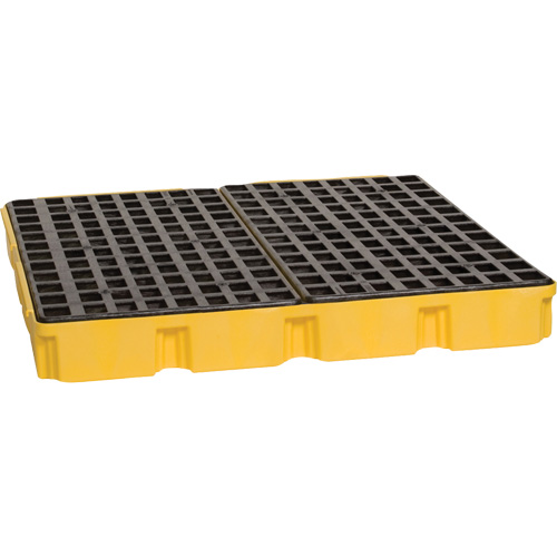 Plateforme de d&eacute;versement modulaire, Capacit&eacute; de d&eacute;versement 60,5 gal. US, 51,5'' x 51,5'' x 6,5" Kelford