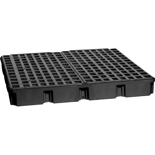 Plateforme de d&eacute;versement modulaire, Capacit&eacute; de d&eacute;versement 60,5 gal. US, 51,5'' x 51,5'' x 6,5" Kelford