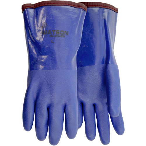Gants r&eacute;sistant au givre, Taille T-Grand, 12" lo, PVC, Doublure en Acrylique/Molleton, Gant de calibre hiver Kelford
