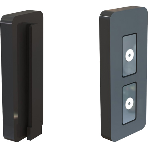 Embout magn&eacute;tique pour ruban/banni&egrave;re PLUS, Noir Kelford