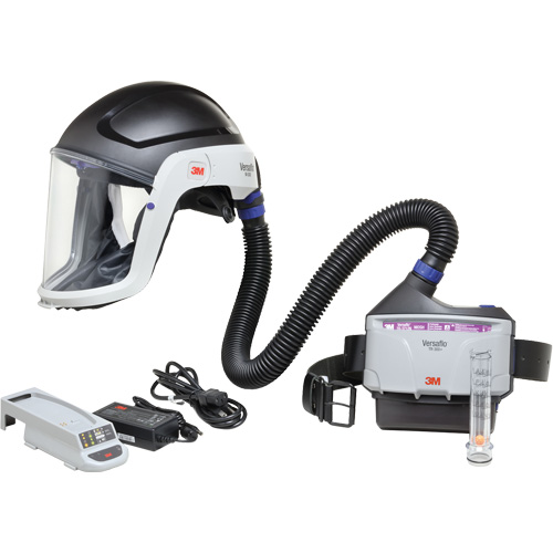Versaflo Heavy Industry PAPR Kit, Headcover & Faceshield, Lithium-Ion Battery Kelford