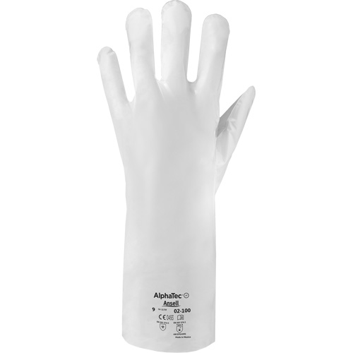 Gants r&eacute;sistants aux produits chimiques ALPHATEC 02-100, Taille 6, 15" lo, PEHP, 2,4 mils Kelford