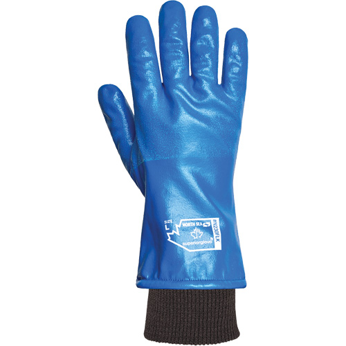 North Sea Winter Coated Gloves, Small, Nitrile Coating, Acrylic Shell Kelford
