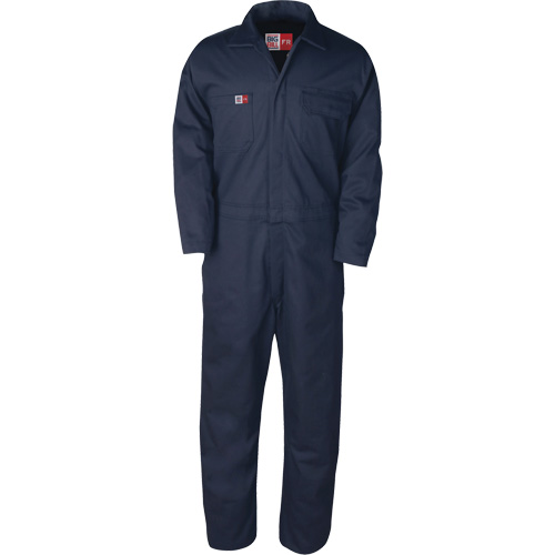 Westex UltraSoft&reg; Unlined Coveralls, Size 38 (Tall), Navy Blue, 12.4 cal/cm2 Kelford