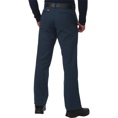 Pantalons de travail taille basse Westex UltraSoft, 28, x 32, Bleu marin, 12,4 cal/cm2 Kelford