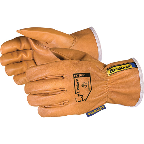 Endura&reg; Oilbloc Driver's Gloves, X-Large, Grain Goatskin Palm Kelford