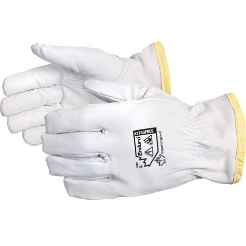 Gants de conducteur antistatiques et ignifuges Endura, Petit, Paume en Cuir fleur de ch&egrave;vre, Rhovyl Kelford