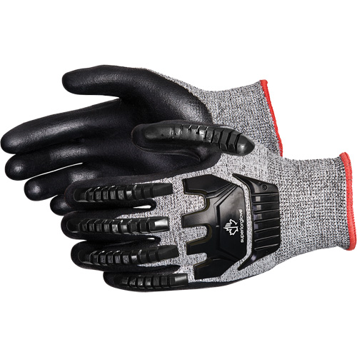 Gants en tricot de composite r&eacute;sistant aux coupures et antichoc TenActiv, 6, Paume en Synth&eacute;tique, Poignet Poignet en tricot Kelford