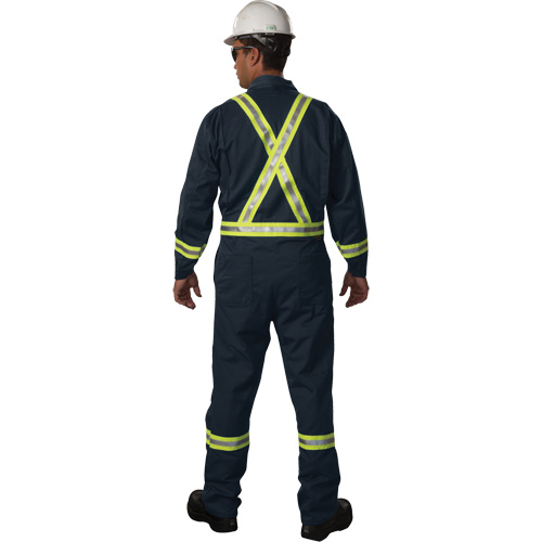 Combinaison non doubl&eacute;e Westex UltraSoft, Taille 34/36, Bleu marine, 12,4 cal/cm2 Kelford