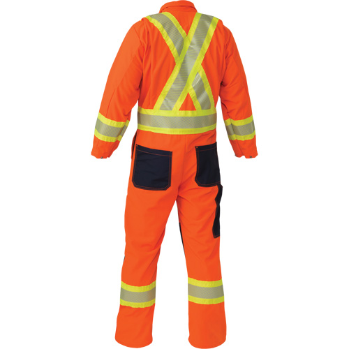 Combinaison ind&eacute;chirable, 2T-Grand, Orange haute visibilit&eacute; Kelford